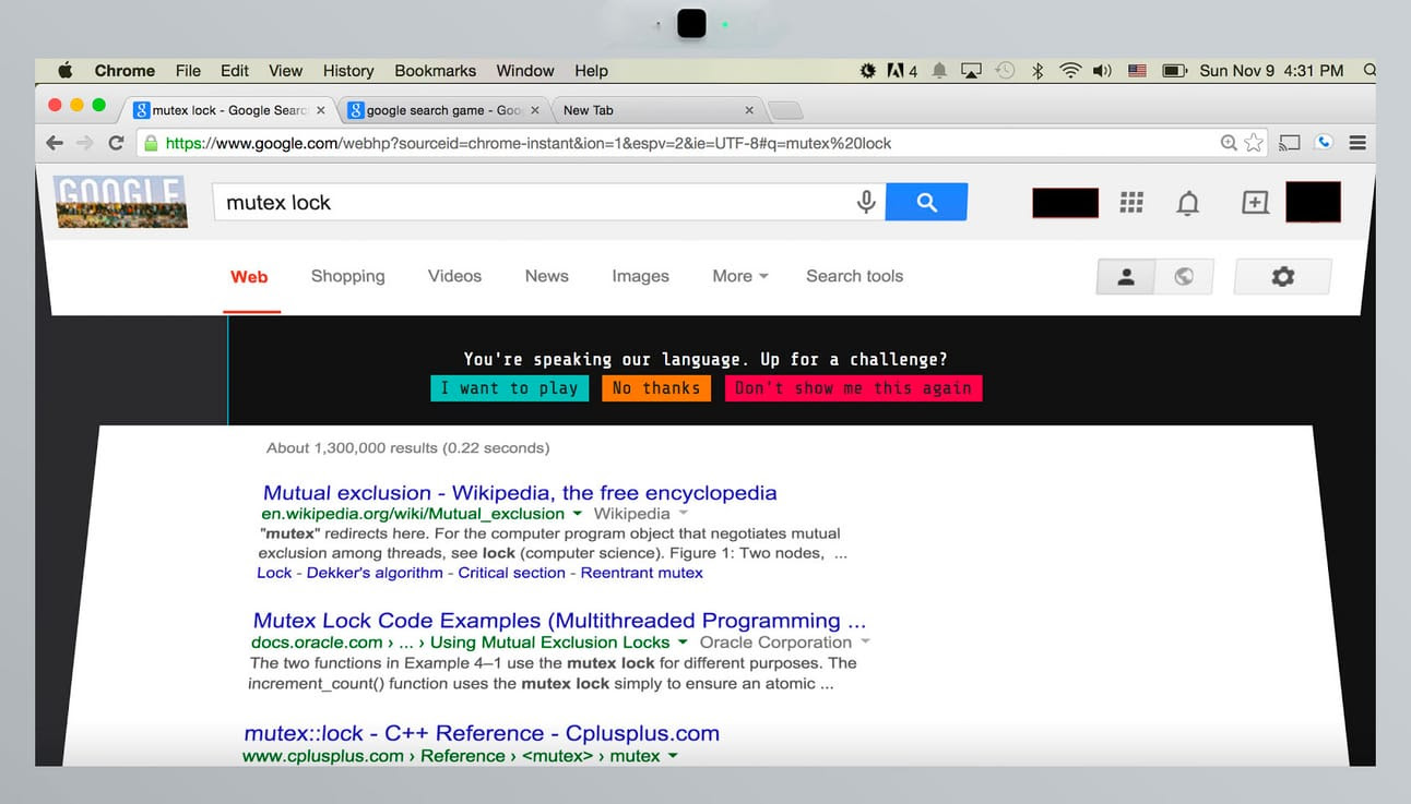 Image of foobar through the Google search results