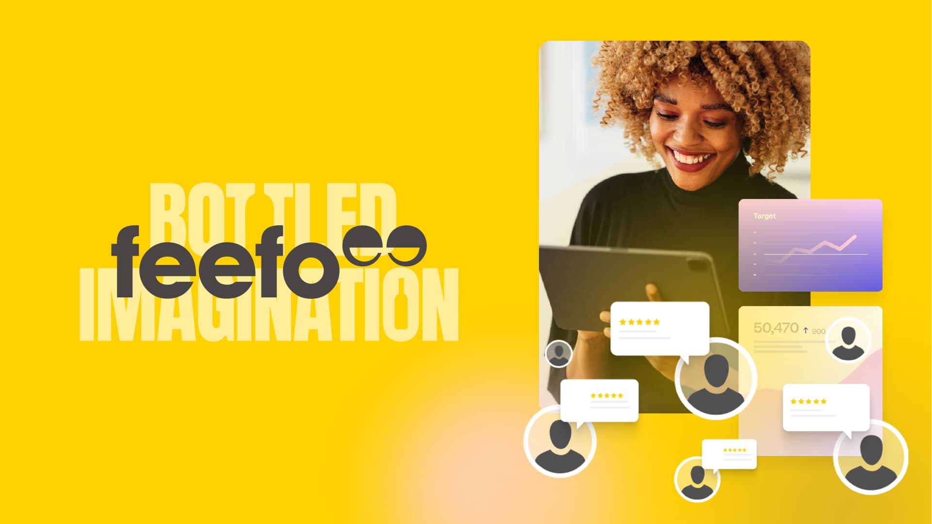 BOTTLED IMAGINATION LANDS PR BRIEF FROM REVIEW & INSIGHTS PLATFORM, FEEFO